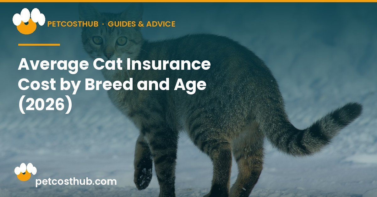 Average Cat Insurance Cost by Breed and Age (2026)